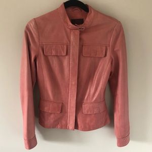 Pink, Danier Leather Jacket